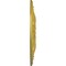Ekena Millwork Bordeaux Ceiling Medallion (Fits Canopies up to 3 1/4"), Hand-Painted Rich Gold, 22 5/8"OD x 1 3/4"P CM22BORGS - alternate 4
